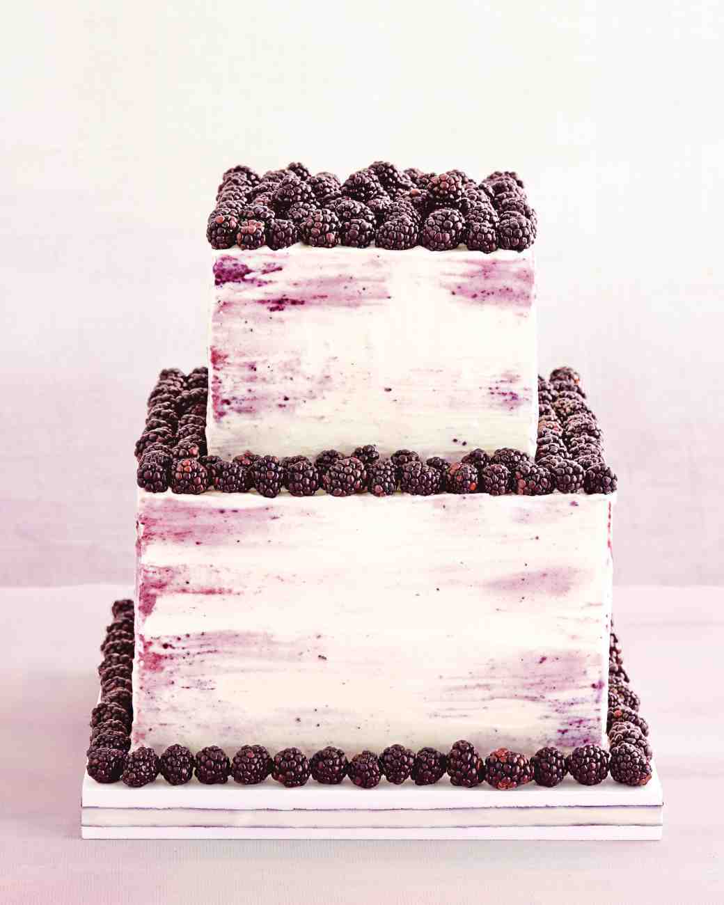BlackBerry Wedding Cake BlackBerry Wedding Cake