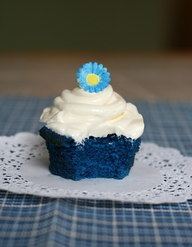 Blue Velvet Cupcakes