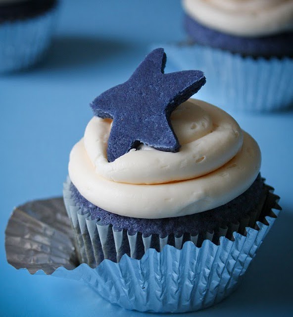 Blue Velvet Cupcakes