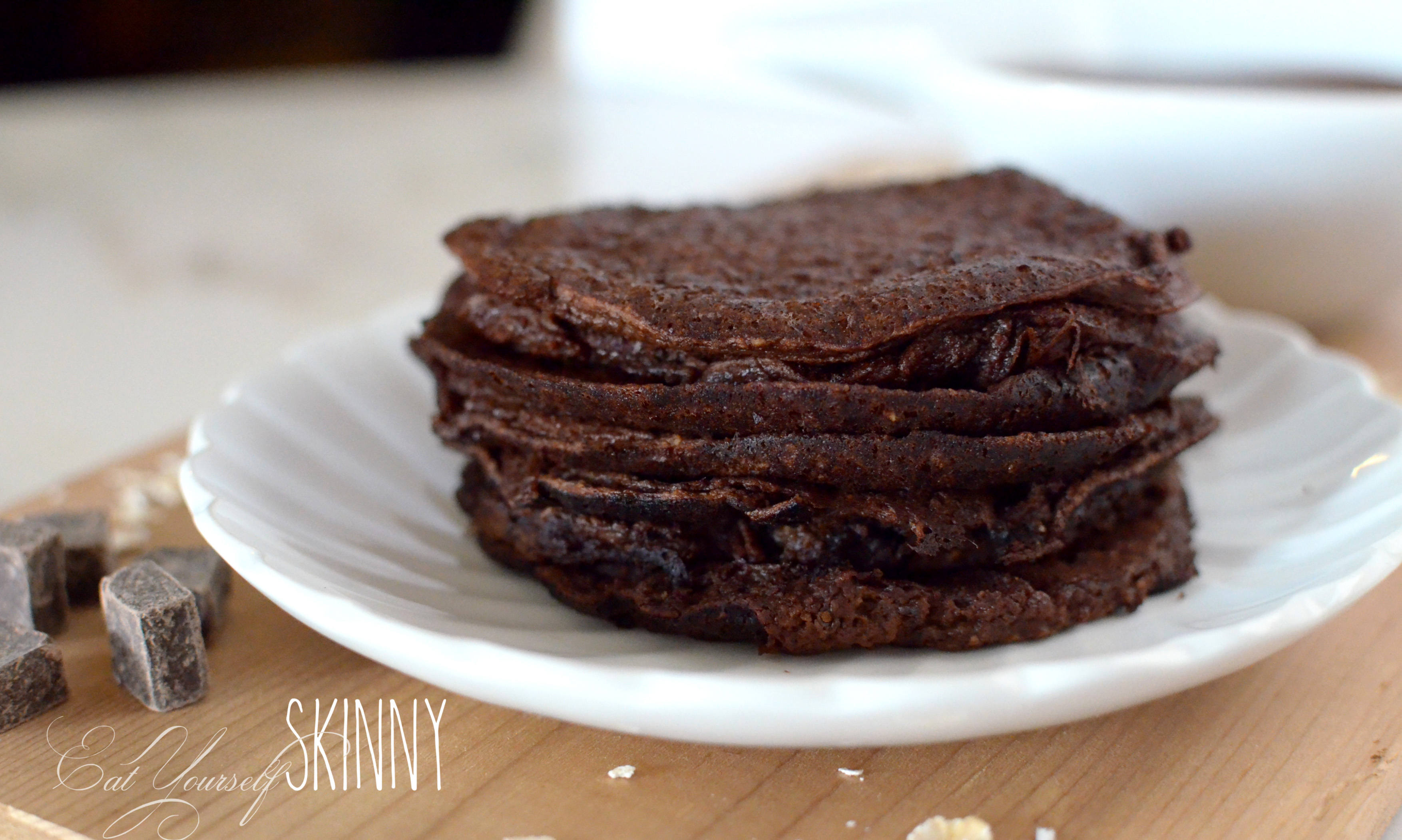 Brownie Batter Pancakes