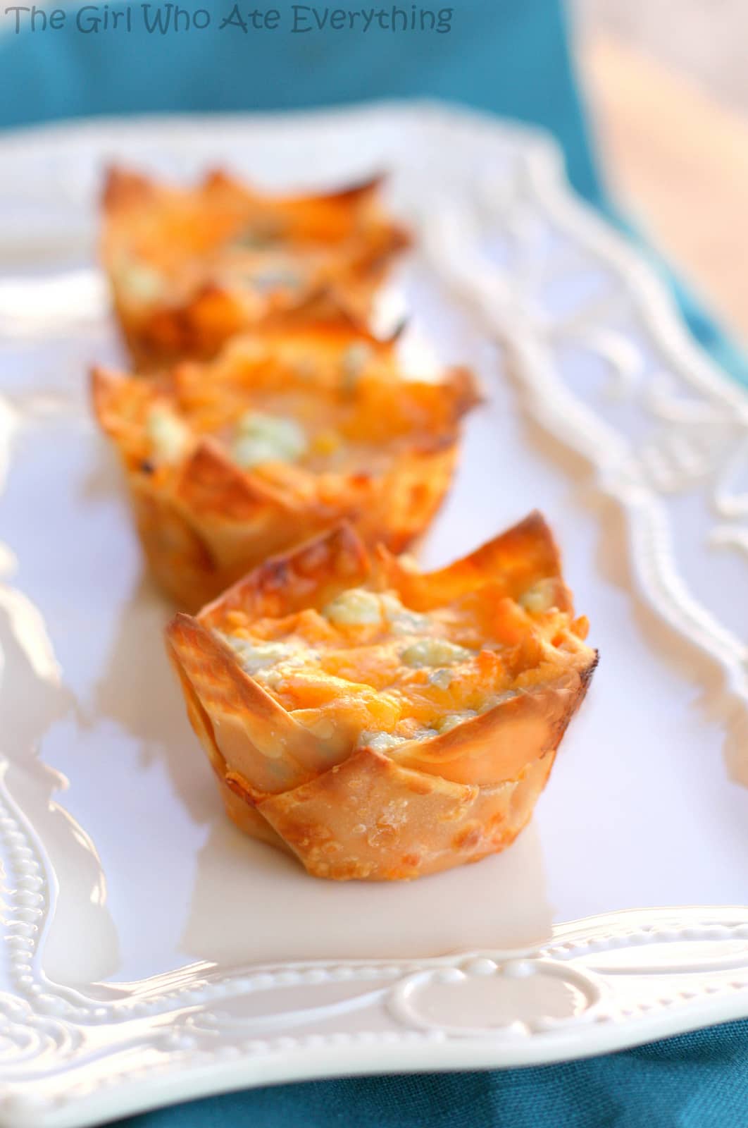 Buffalo Chicken Cupcakes