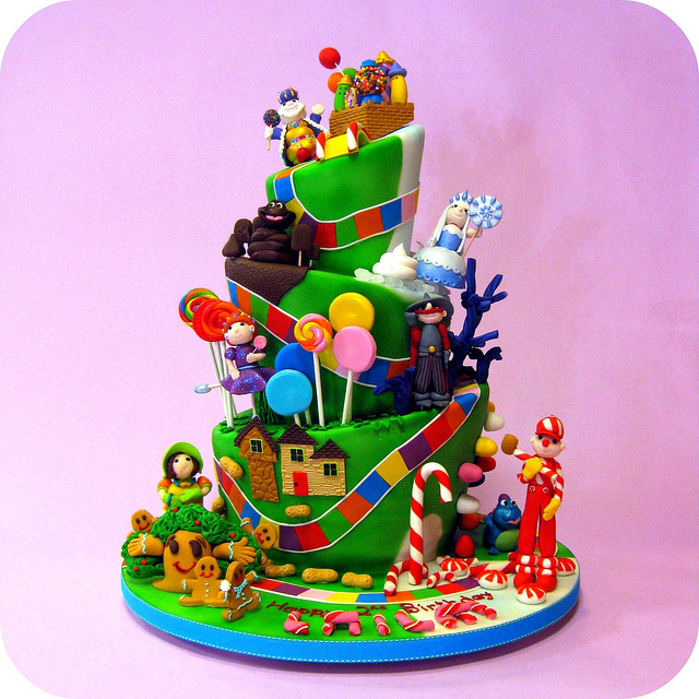 Candyland Cake Decorations