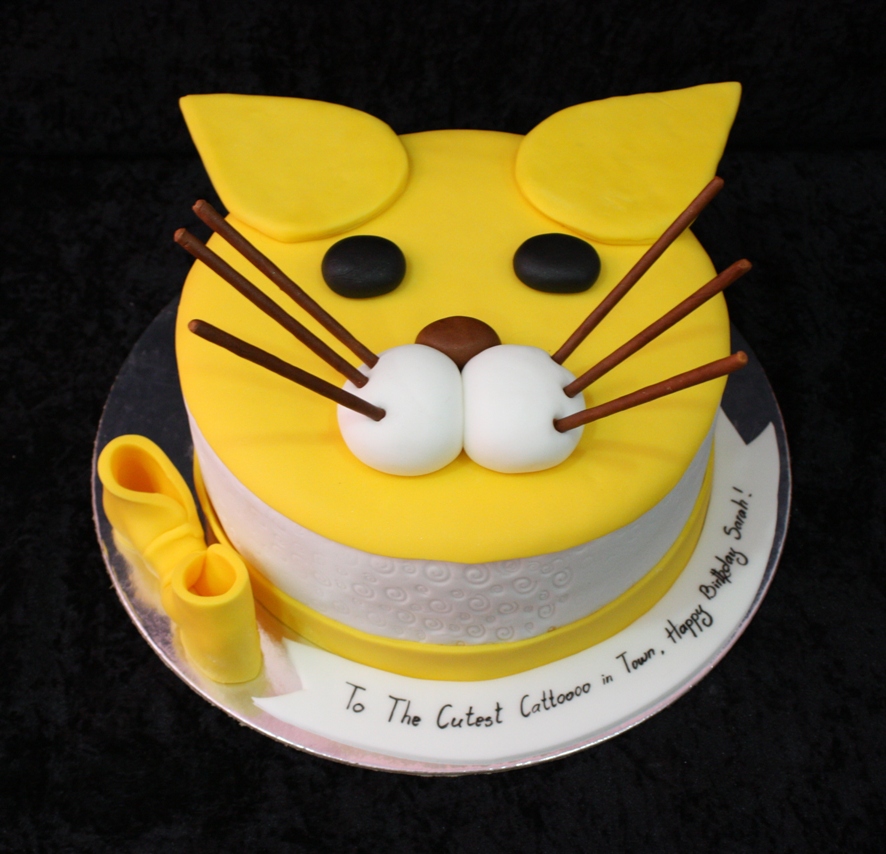 Cat Birthday Cake Cat Birthday Cake