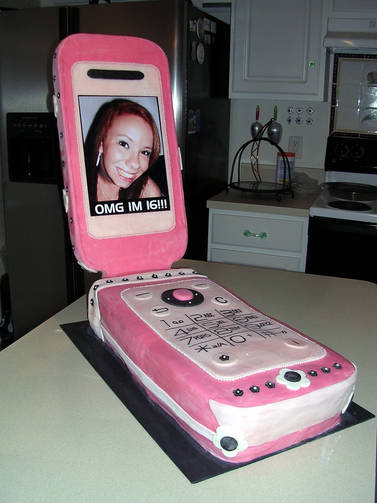 Cell Phone Cake
