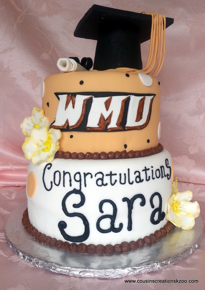 Central Michigan University Graduation Cake