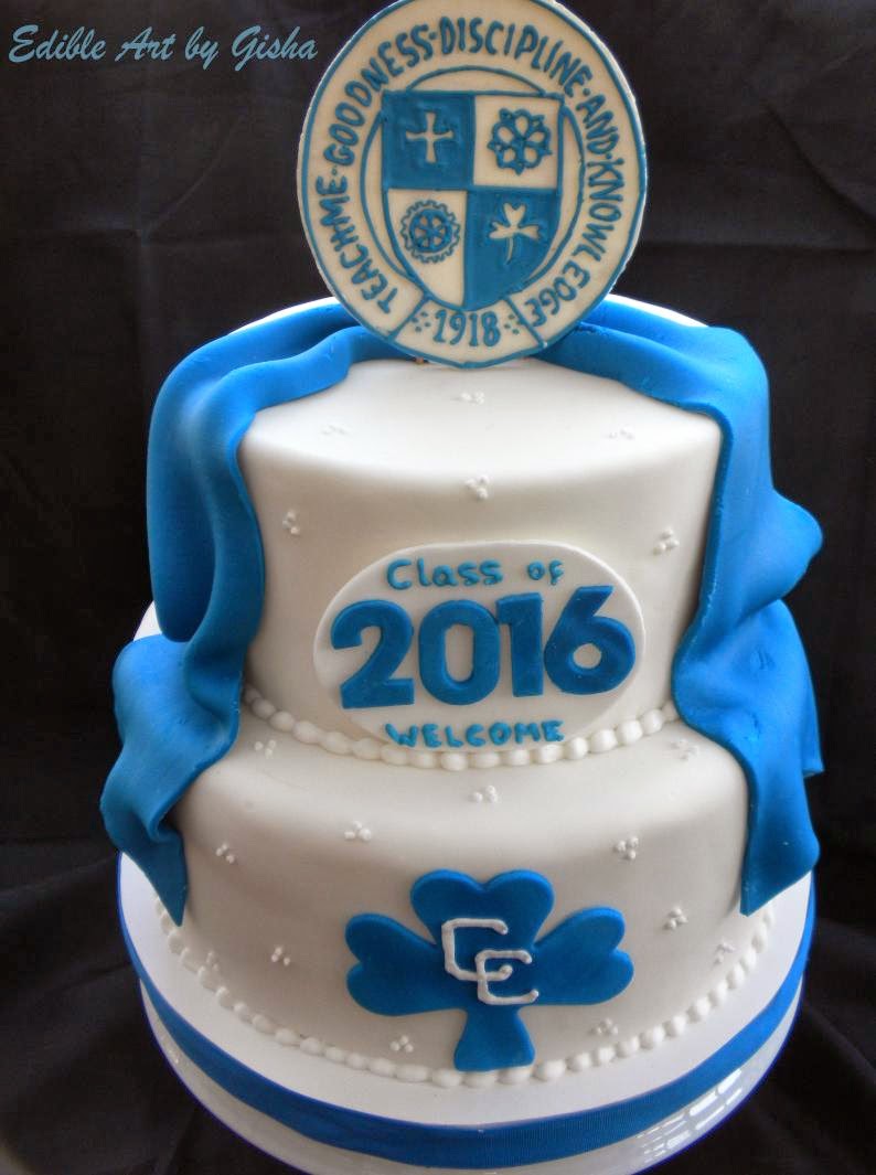 Central Michigan University High School Graduation Cake