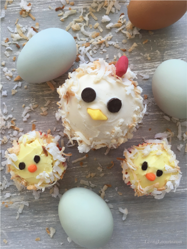 Chicken Cupcake Cake Ideas