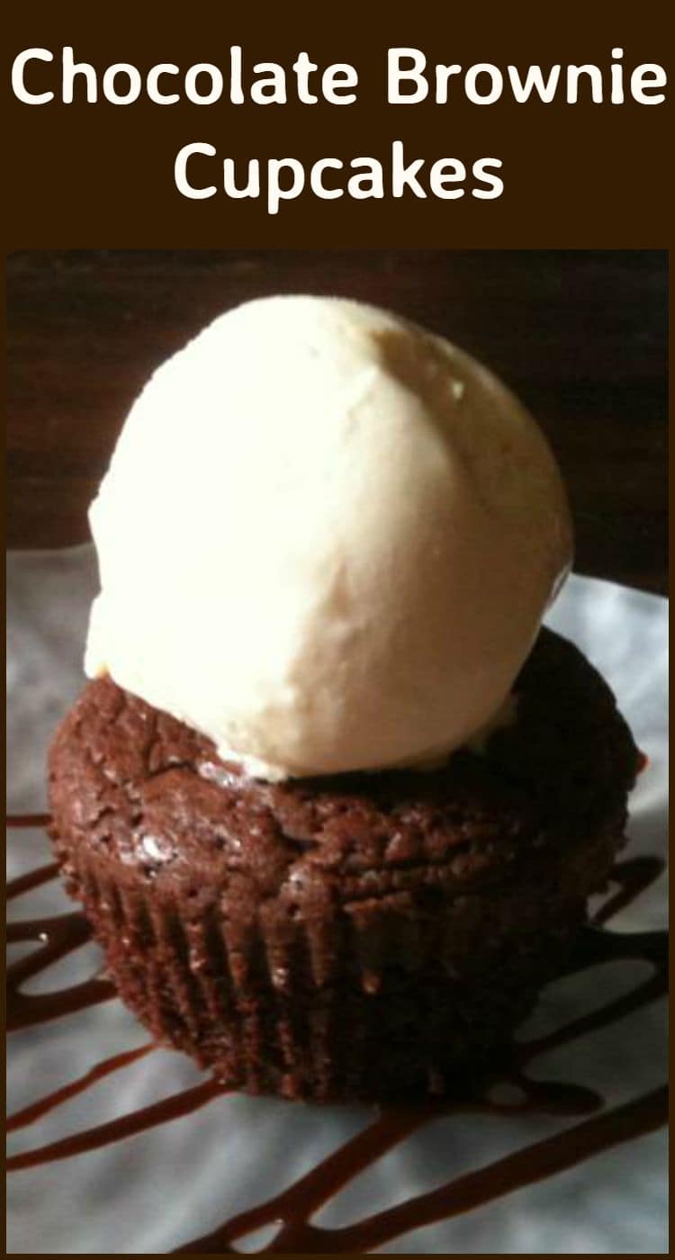 Chocolate Brownie Cupcakes