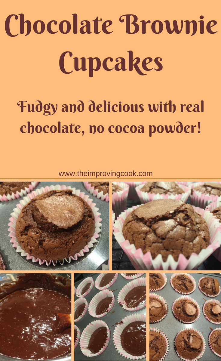 Chocolate Brownie Cupcakes Chocolate Brownie Cupcakes