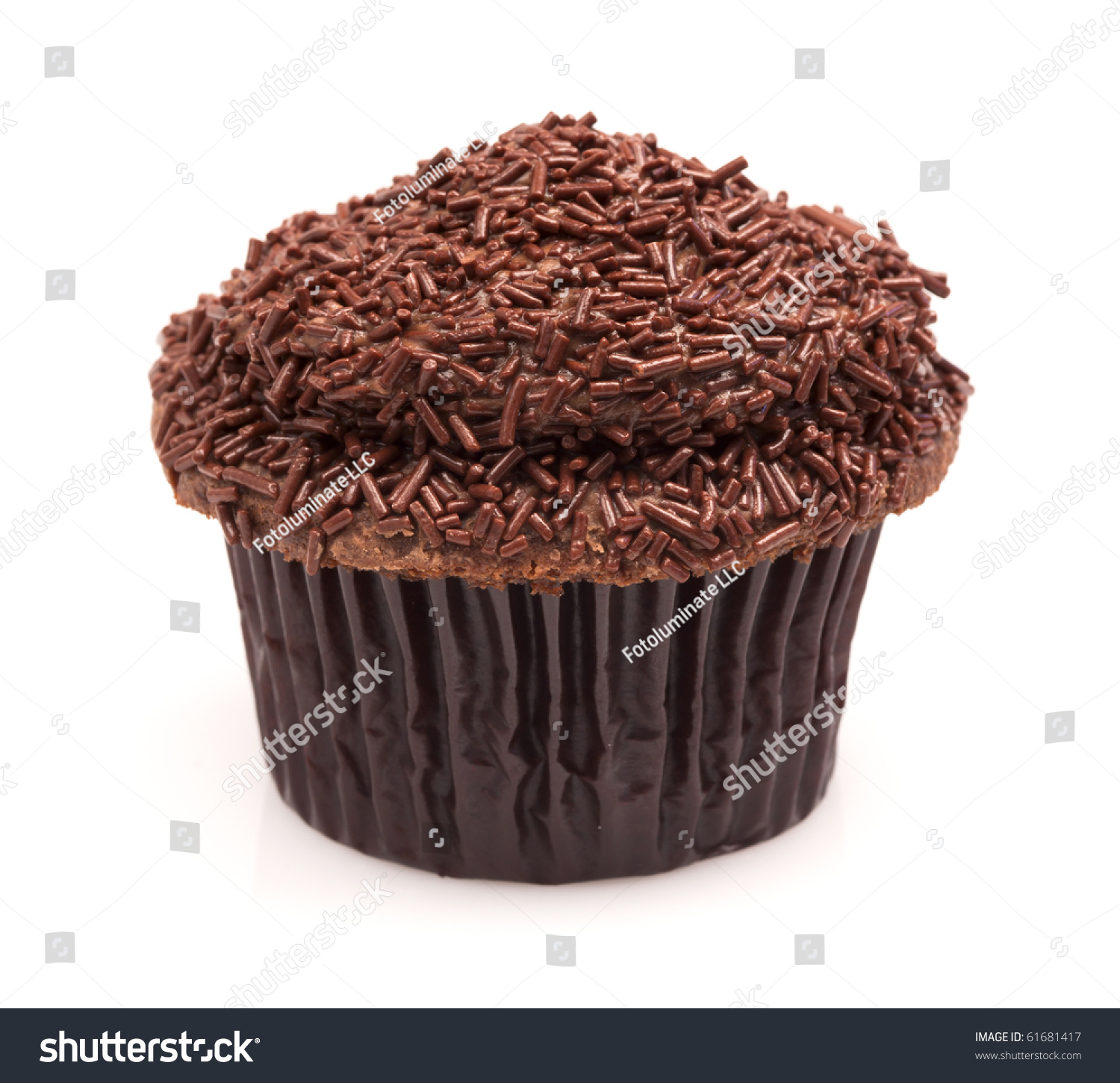 Chocolate Cupcake with Cream