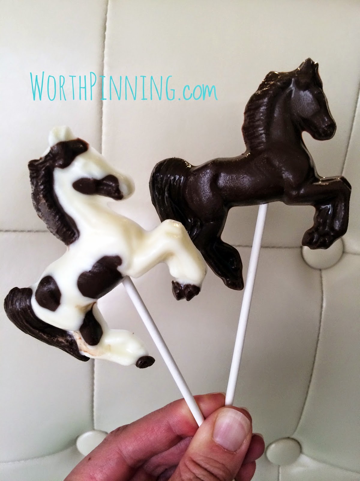 Chocolate Horse Pops