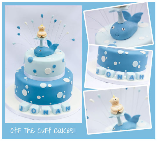 Christening Cake Whale