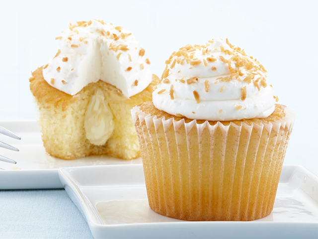 Coconut Cream Cupcakes