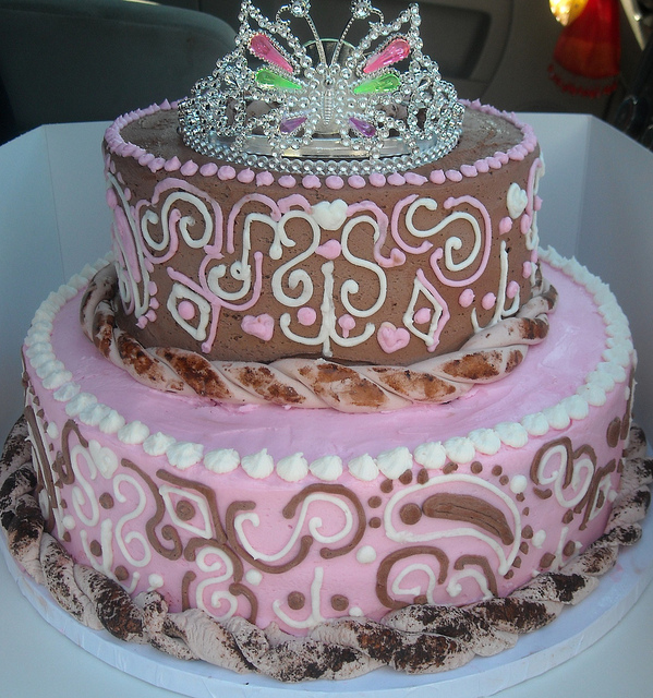 Cowgirl Princess Birthday Cake