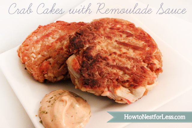 Crab Cakes with Remoulade Sauce Crab Cakes with Remoulade Sauce