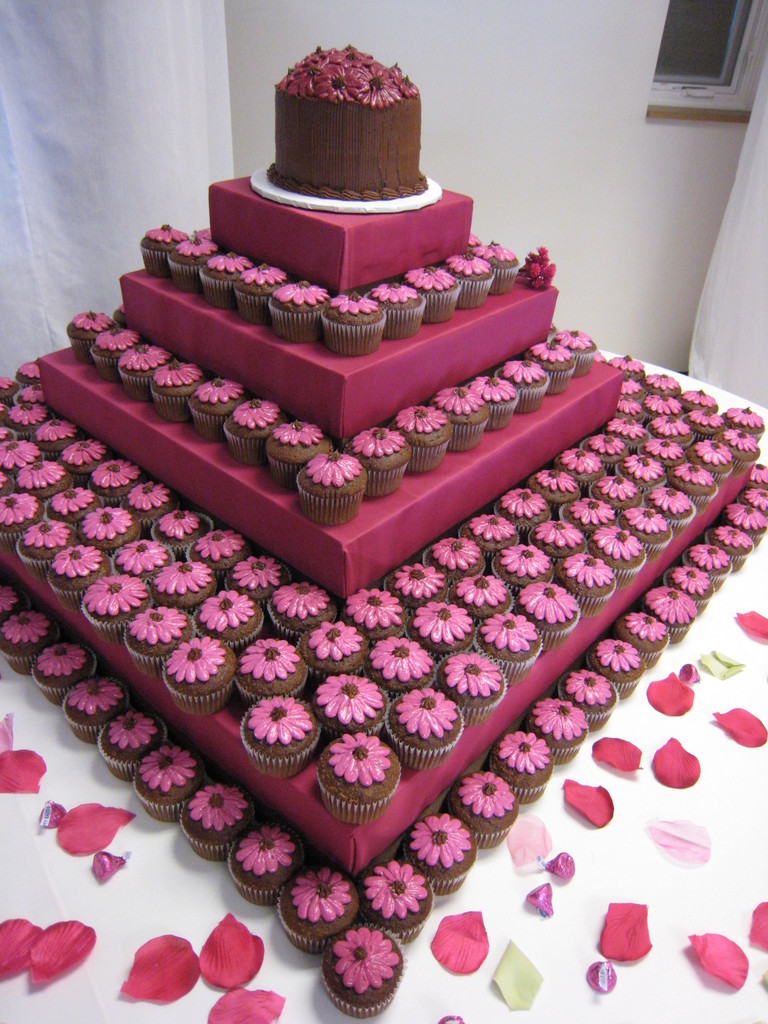 Cupcake Wedding Cake Cupcake Wedding Cake