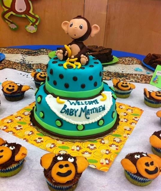 Cute Baby Shower Cake Cute Baby Shower Cake