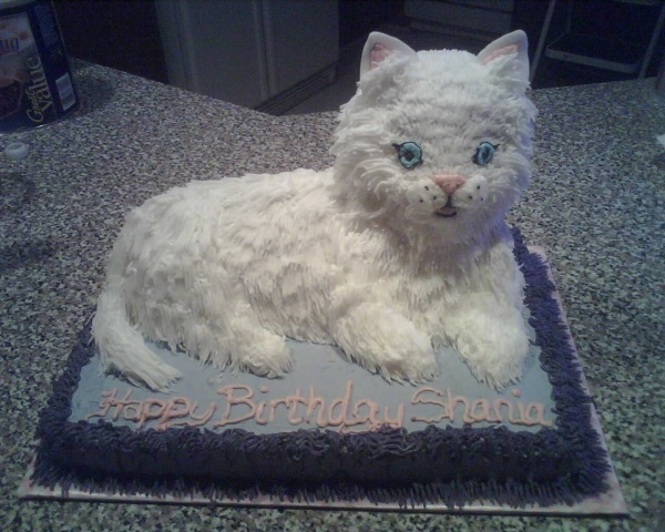 Cute Cat Cake