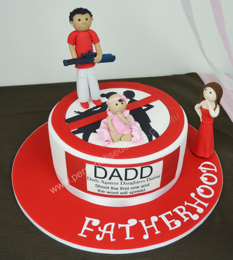 Dad Baby Shower Cakes