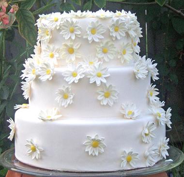 12 Photos of Design Wedding Cakes With Daisies 12 Photos of Design Wedding Cakes With Daisies