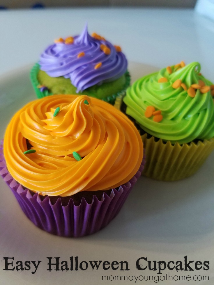 Easy Halloween Cupcakes