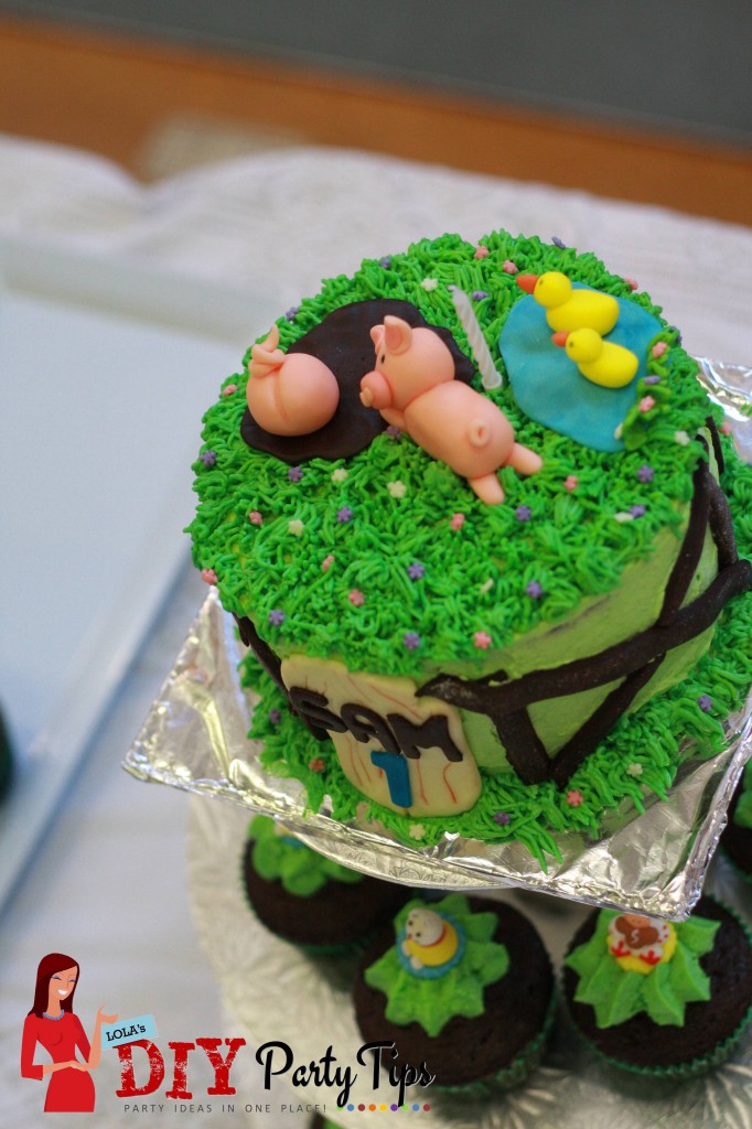 Farm Birthday Cake