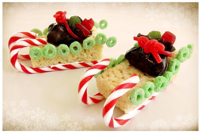 Fun Christmas Treats Sleighs