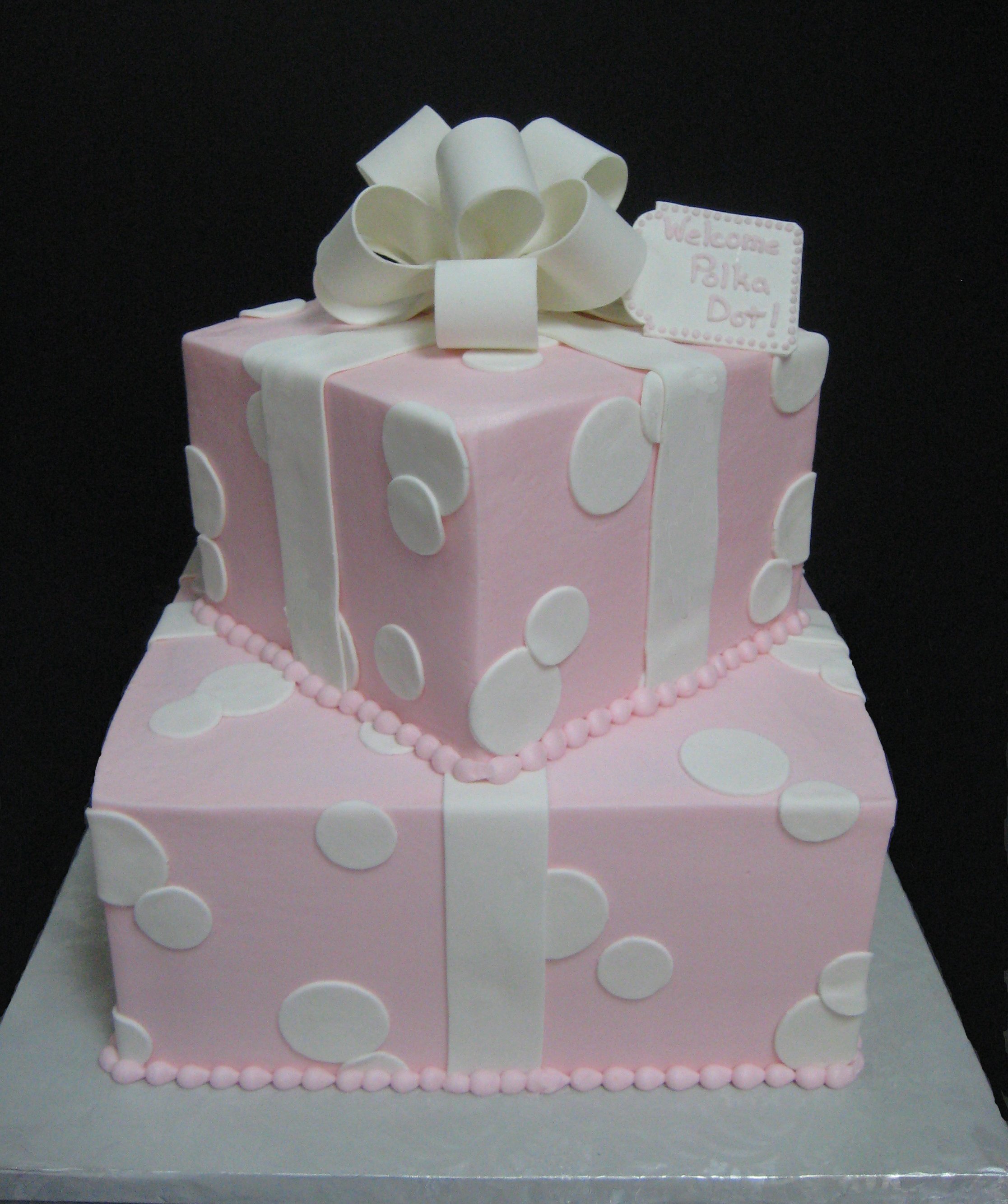 Girl Baby Shower Cake