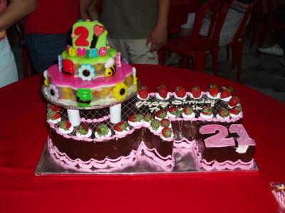 Girls 21st Birthday Cake Ideas