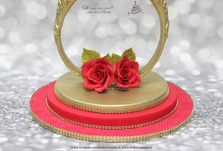 Gold and Diamond Cake