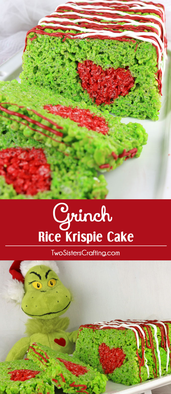 Grinch Christmas Rice Krispie Treats