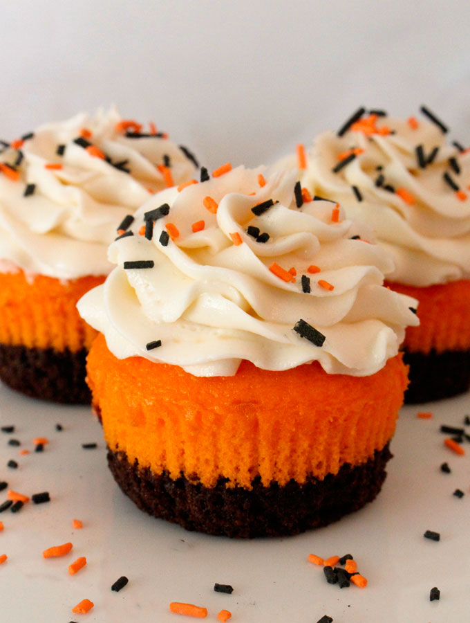 Halloween Brownie Cupcakes