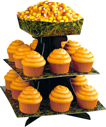 Halloween Spider Cupcake Stands