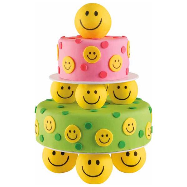 Happy Face Birthday Cake