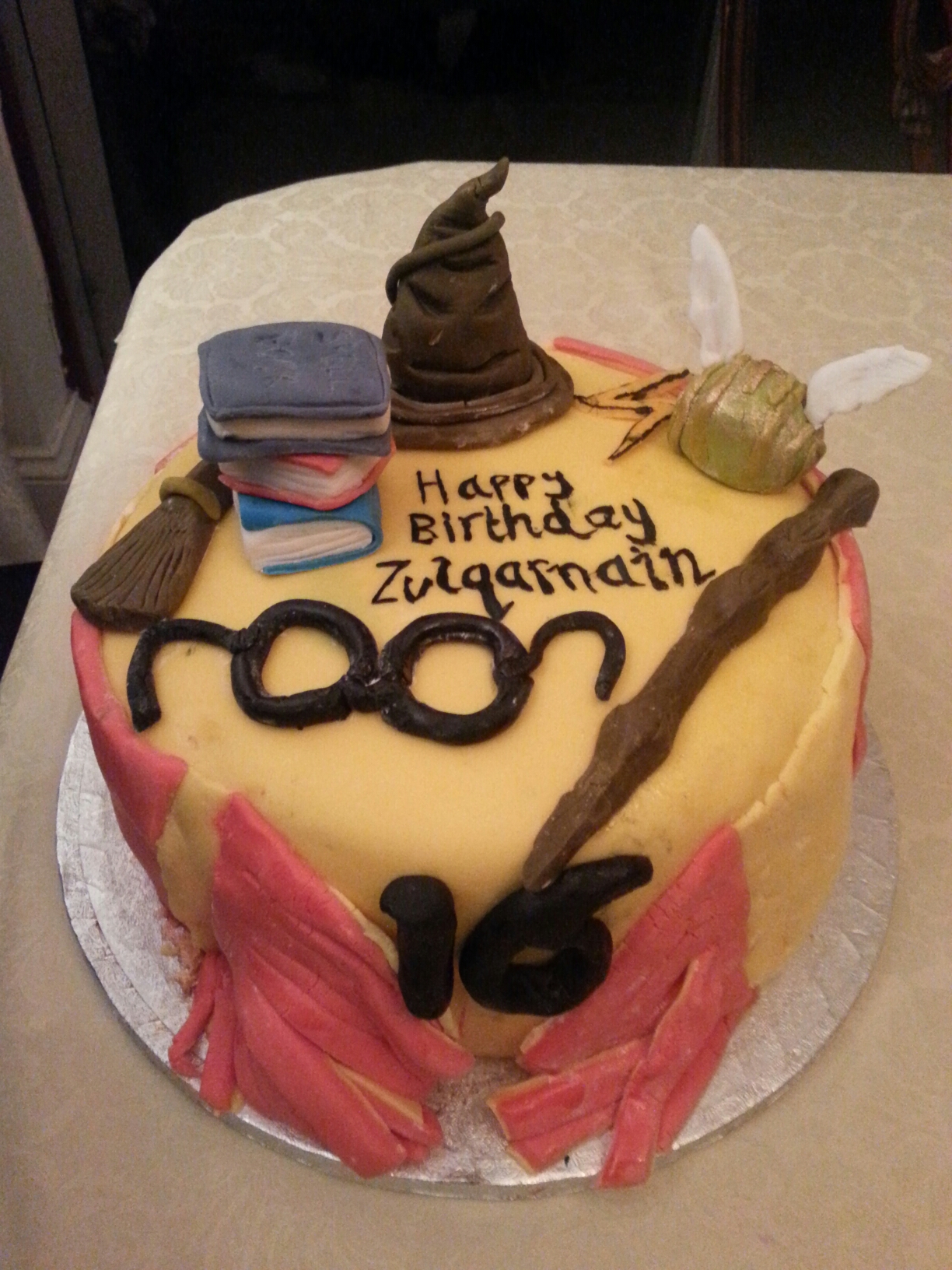 Harry Potter Themed 30th Birthday Cakes