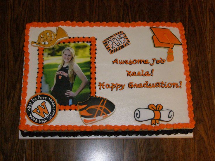 High School Graduation Cake