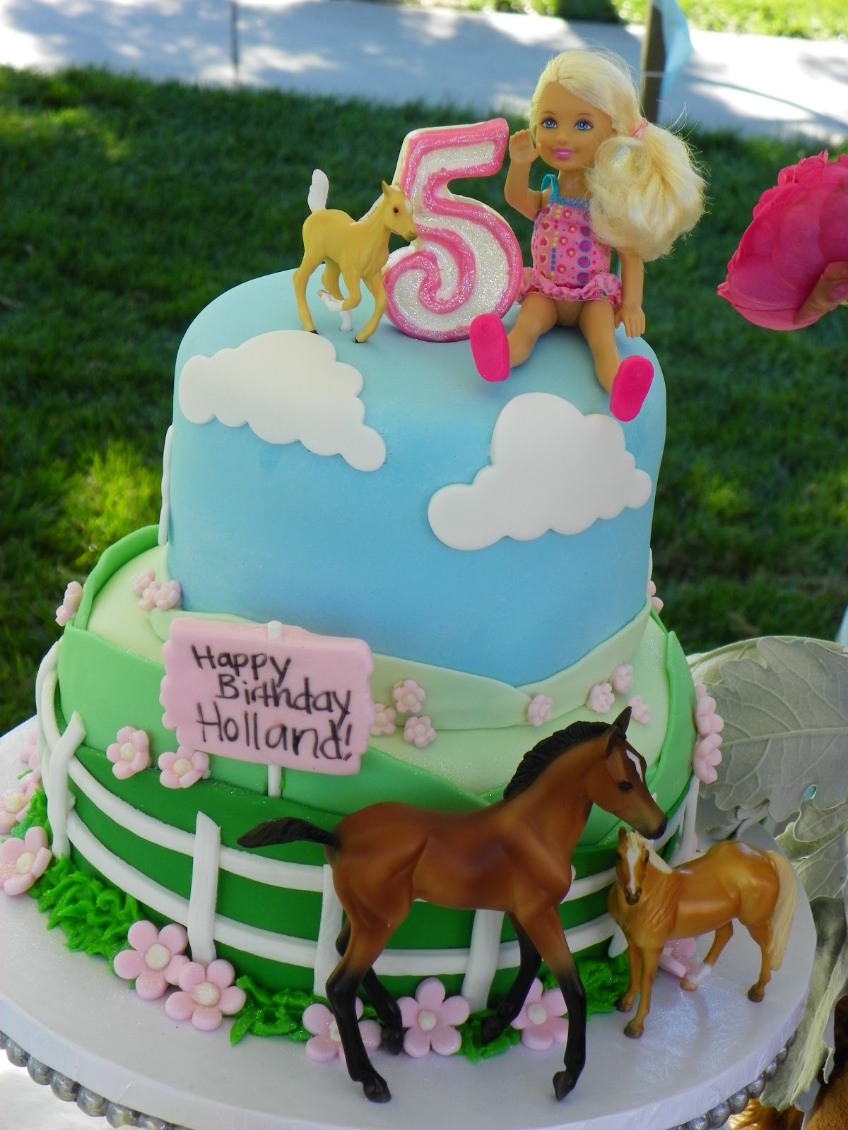 Horse Birthday Cake