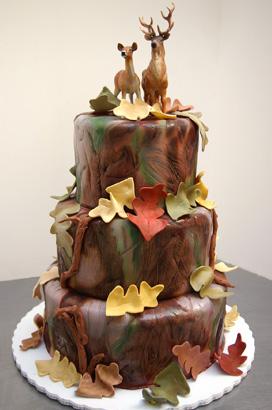 Hunting Grooms Cake