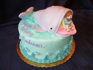 Jonah and the Whale Cake