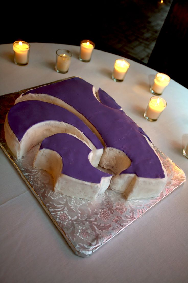 Kansas State Birthday Cake