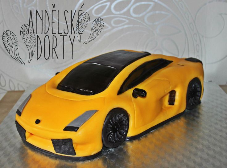 Lamborghini Birthday Cake