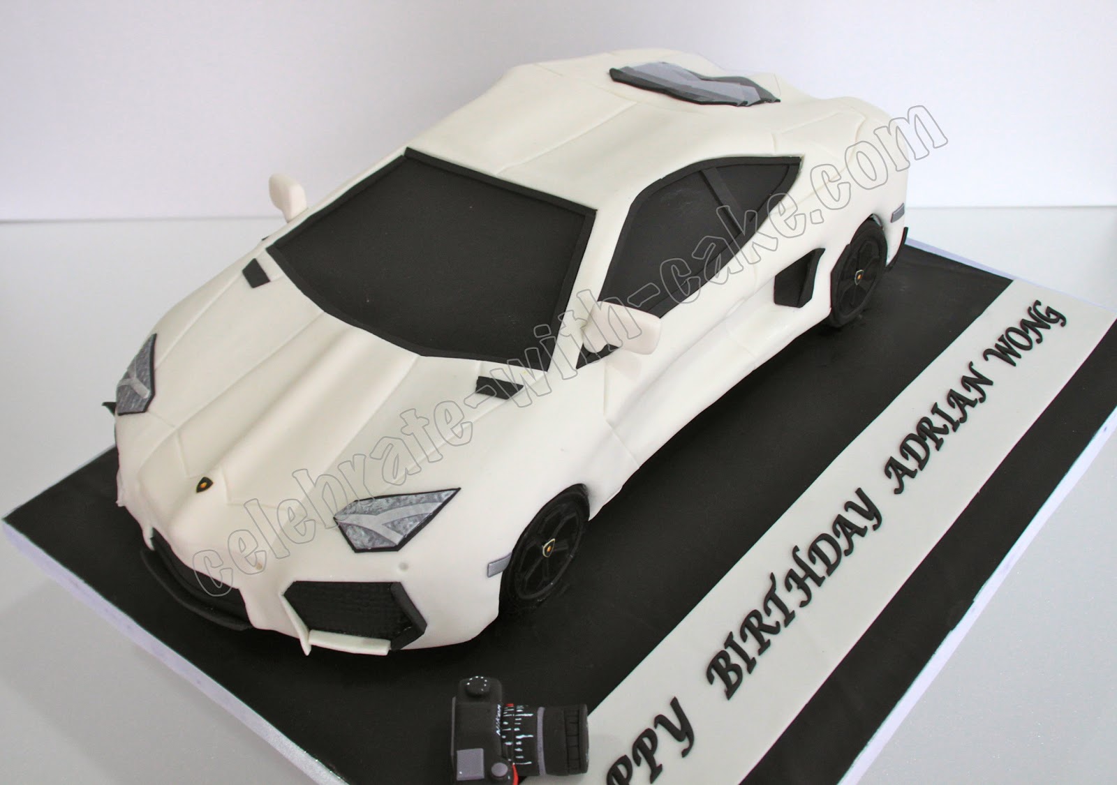 Lamborghini Cake Template