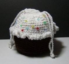 Little Girl Cupcake Crochet Purse Patterns