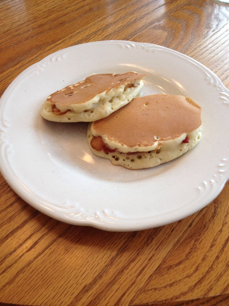 Making Bacon Pancakes