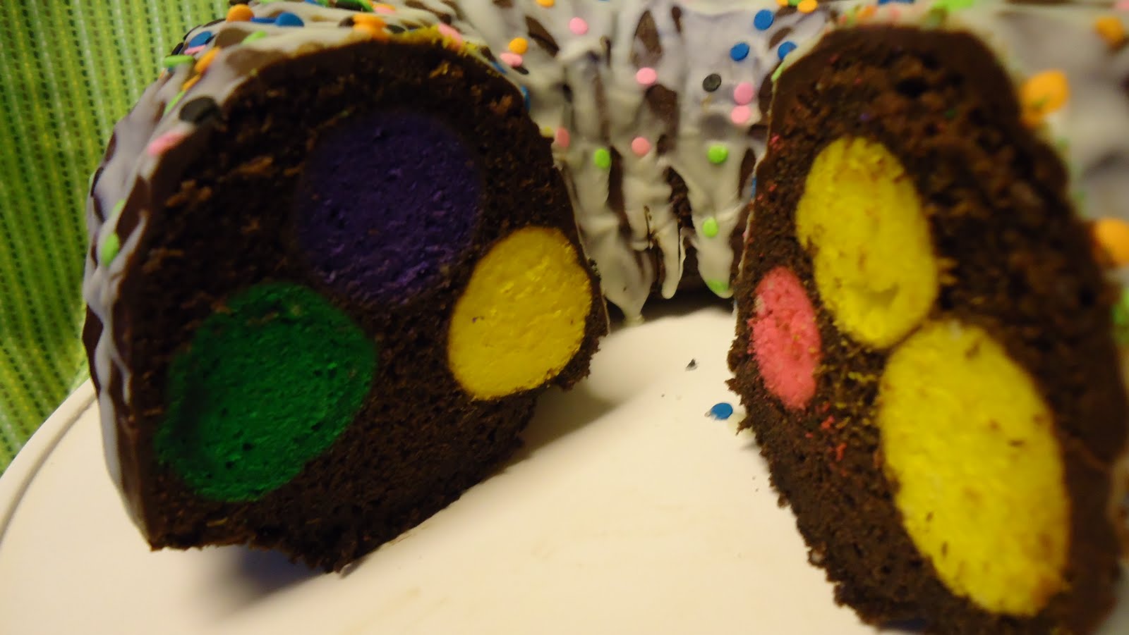 Mardi Gras Bundt Cake