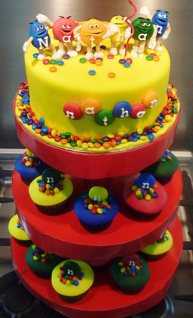 mm Birthday Cake Idea