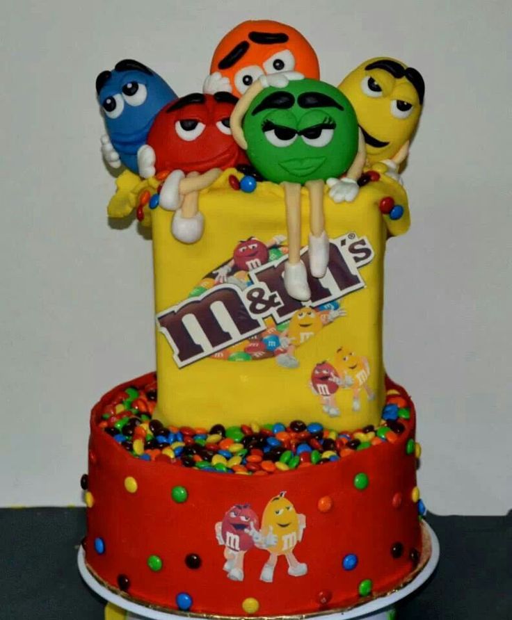 8 Photos of MNM Themed Cakes 8 Photos of MNM Themed Cakes
