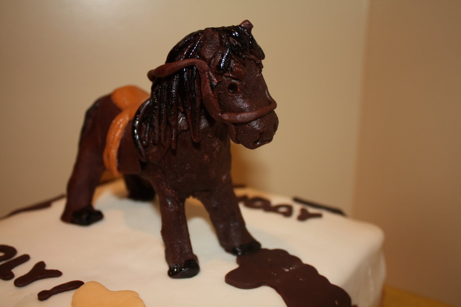 Modeling Chocolate Horse