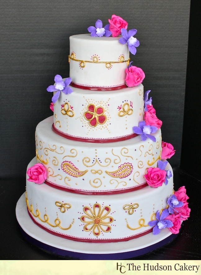 Modern Indian Wedding Cake