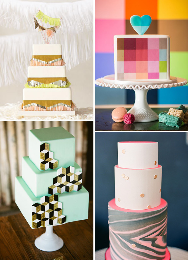 Modern Wedding Cake